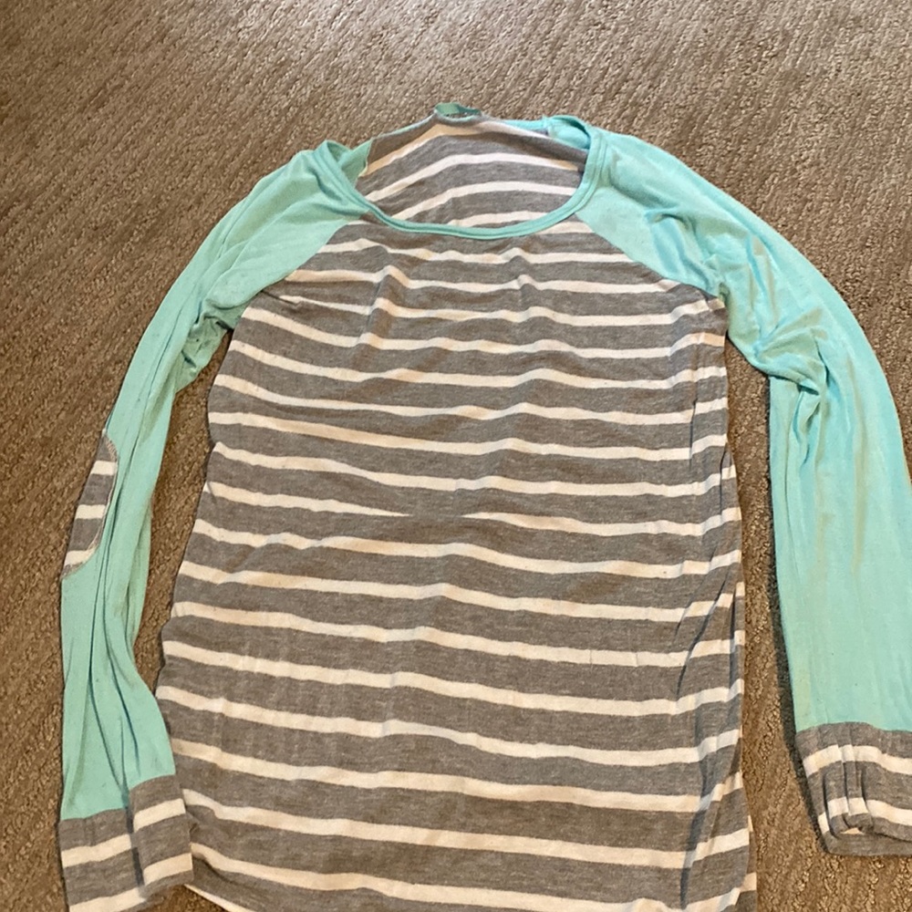Long sleeve teal PS Kate